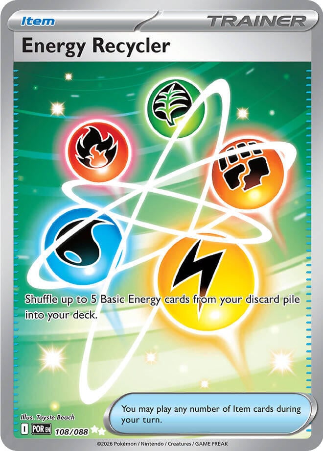 Energy Recycler - Perfect Order (Ultra Rare) [POR-108]