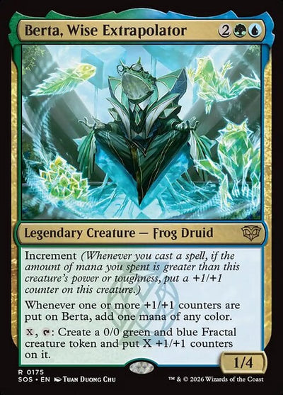 Berta, Wise Extrapolator - Secrets of Strixhaven (Rare) [SOS-175]