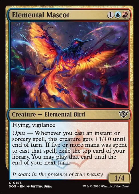 Elemental Mascot - Secrets of Strixhaven (Common) [SOS-185]