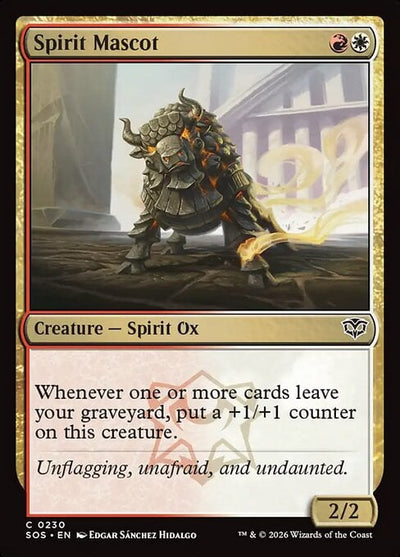 Spirit Mascot - Secrets of Strixhaven (Common) [SOS-230]
