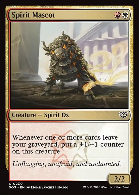 Spirit Mascot - Secrets of Strixhaven (Common) [SOS-230]