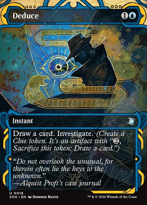 Deduce (V.1) - Secrets of Strixhaven: Mystical Archive (Uncommon) [SOA-16]