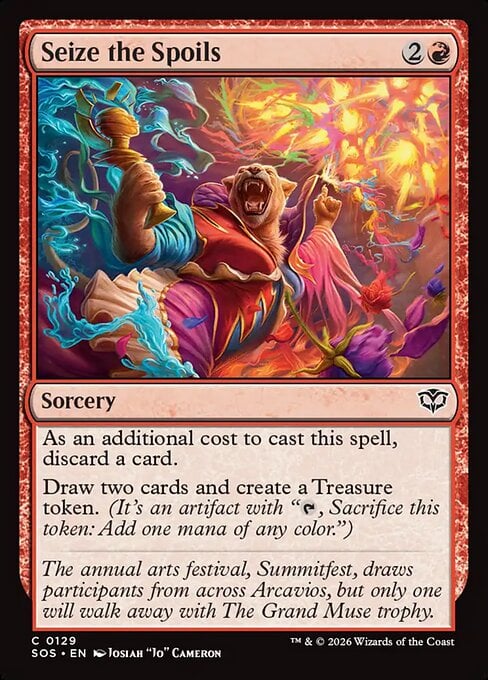 Seize the Spoils - Secrets of Strixhaven (Common) [SOS-129]