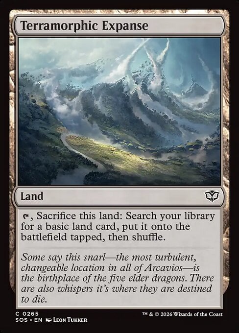 Terramorphic Expanse - Secrets of Strixhaven (Common) [SOS-265]