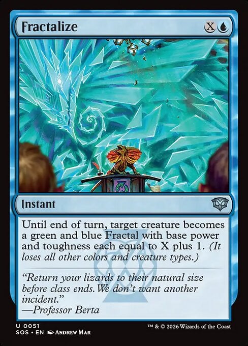 Fractalize - Secrets of Strixhaven (Uncommon) [SOS-51]