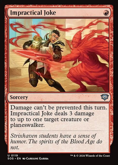 Impractical Joke - Secrets of Strixhaven (Uncommon) [SOS-119]