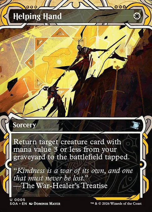 Helping Hand (V.1) - Secrets of Strixhaven: Mystical Archive (Uncommon) [SOA-5]