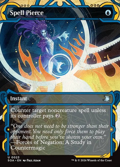 Spell Pierce (V.1) - Secrets of Strixhaven: Mystical Archive (Uncommon) [SOA-23]