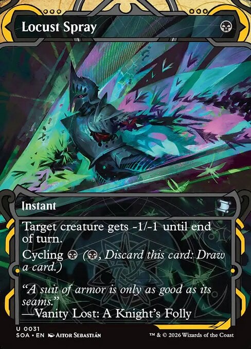 Locust Spray (V.1) - Secrets of Strixhaven: Mystical Archive (Uncommon) [SOA-31]