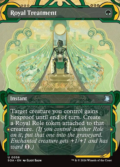 Royal Treatment (V.1) - Secrets of Strixhaven: Mystical Archive (Uncommon) [SOA-56]