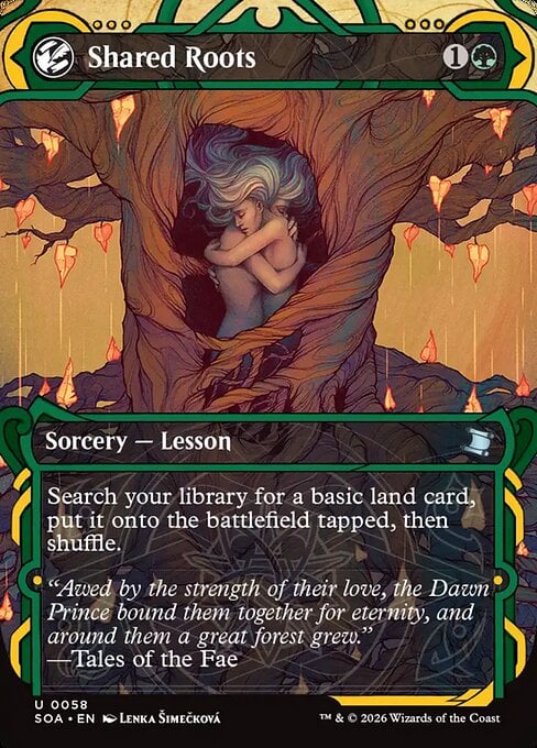 Shared Roots (V.1) - Secrets of Strixhaven: Mystical Archive (Uncommon) [SOA-58]