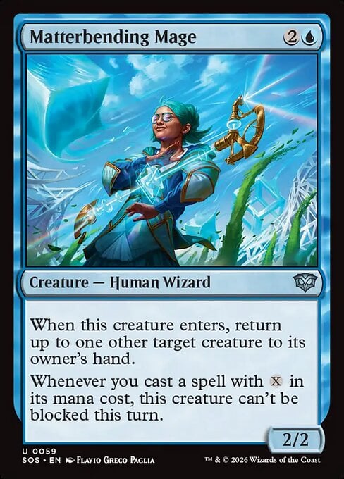 Matterbending Mage - Secrets of Strixhaven (Uncommon) [SOS-59]
