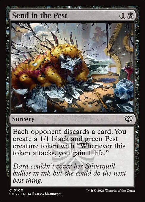 Send in the Pest - Secrets of Strixhaven (Common) [SOS-100]