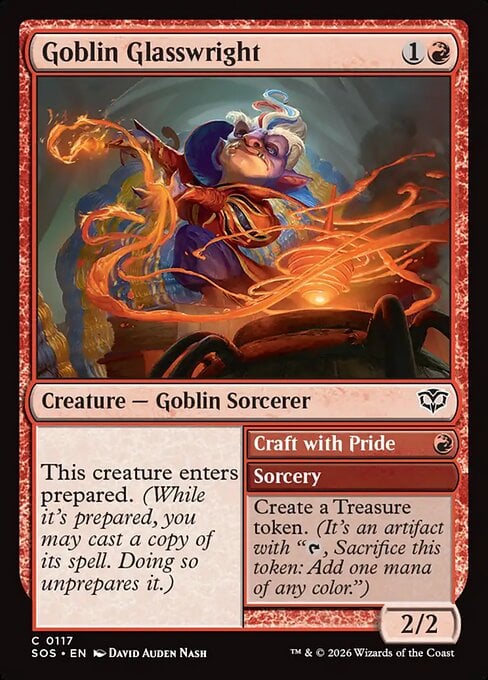 Goblin Glasswright // Craft with Pride - Secrets of Strixhaven (Common) [SOS-117]