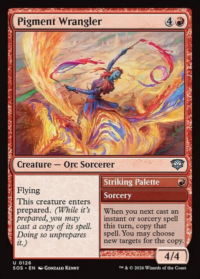 Pigment Wrangler // Striking Palette - Secrets of Strixhaven (Uncommon) [SOS-126]