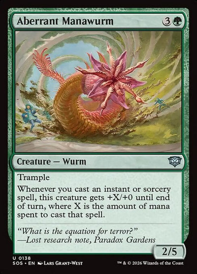 Aberrant Manawurm - Secrets of Strixhaven (Uncommon) [SOS-138]