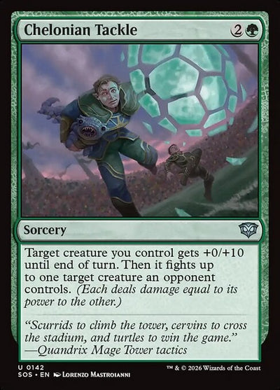 Chelonian Tackle - Secrets of Strixhaven (Uncommon) [SOS-142]