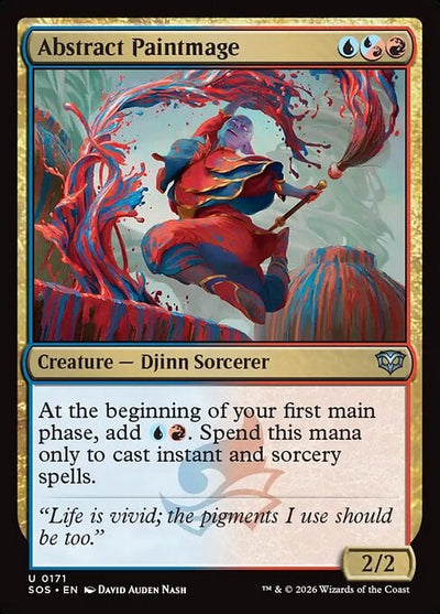 Abstract Paintmage - Secrets of Strixhaven (Uncommon) [SOS-171]