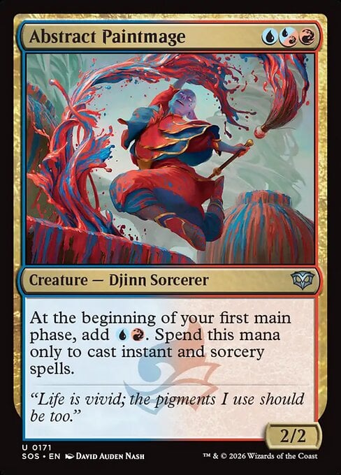 Abstract Paintmage - Secrets of Strixhaven (Uncommon) [SOS-171]