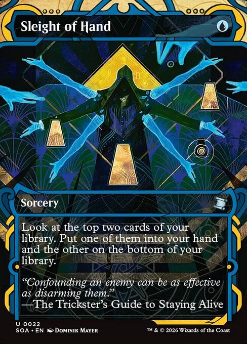 Sleight of Hand (V.1) - Secrets of Strixhaven: Mystical Archive (Uncommon) [SOA-22]