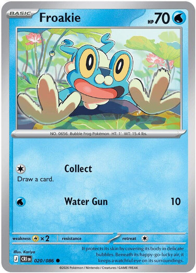 Froakie - Chaos Rising (Common) [CRI-020]