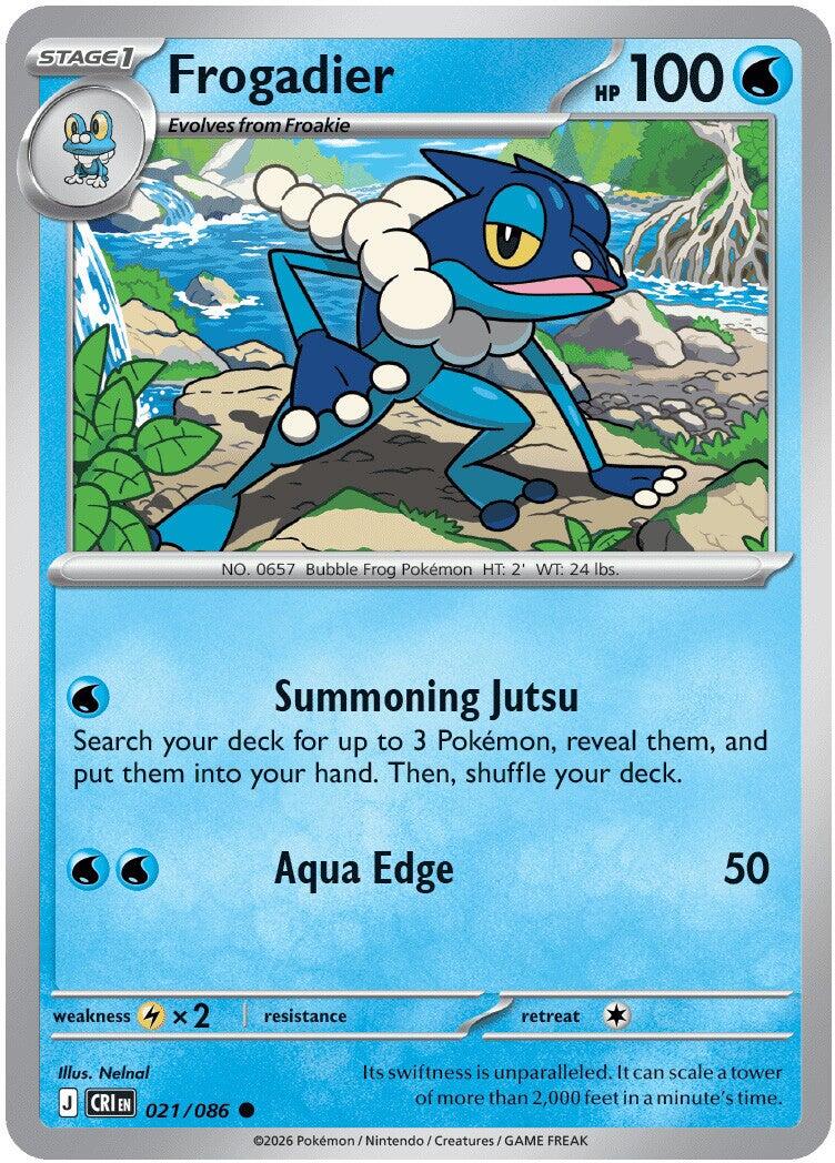 Frogadier - Chaos Rising (Common) [CRI-021]