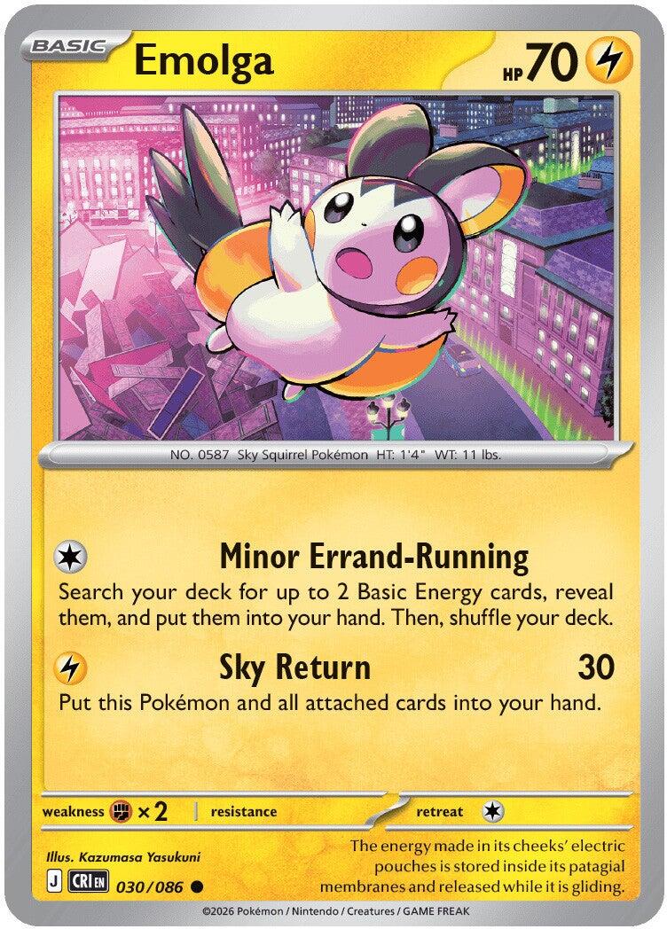 Emolga - Chaos Rising (Common) [CRI-030]