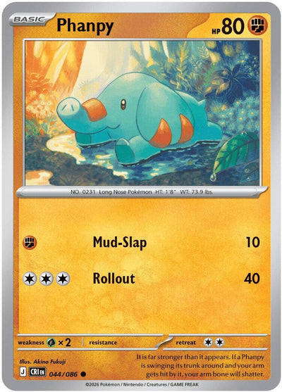 Phanpy - Chaos Rising (Common) [CRI-044]