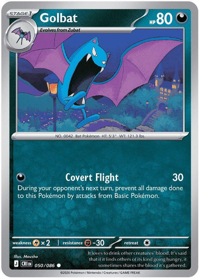 Golbat - Chaos Rising (Common) [CRI-050]