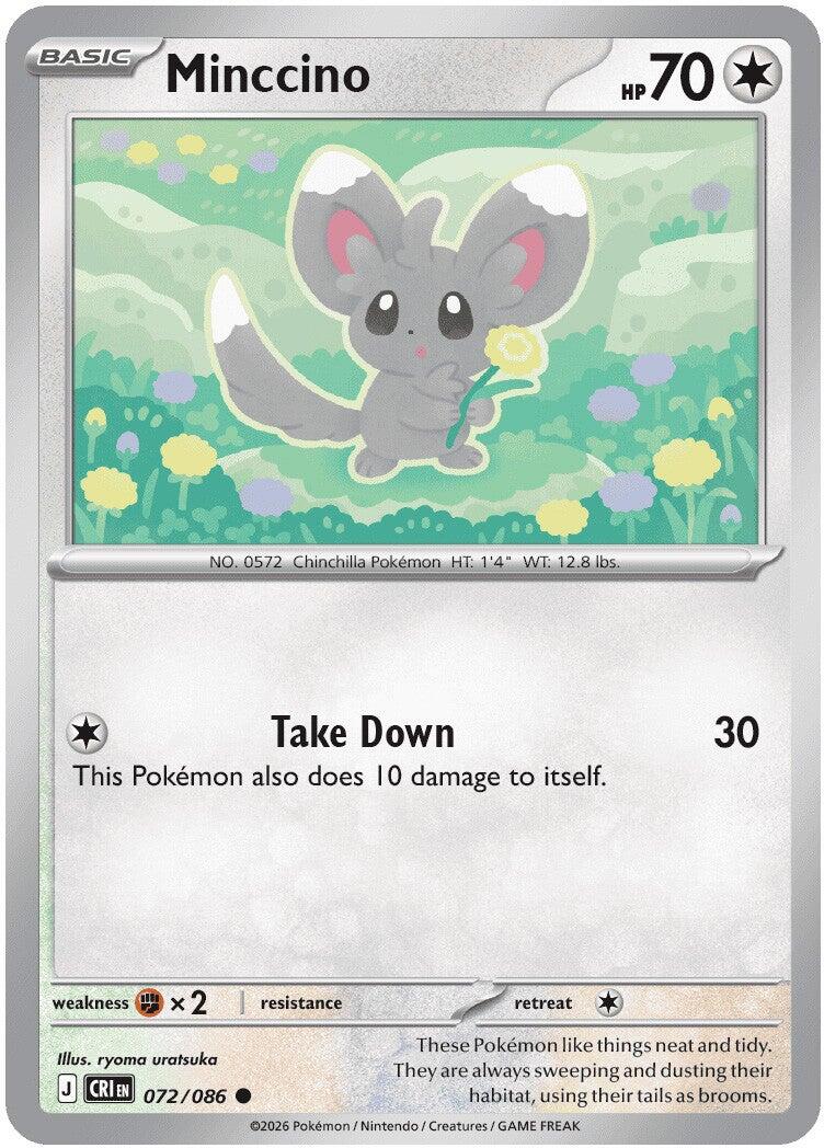 Minccino - Chaos Rising (Common) [CRI-072]