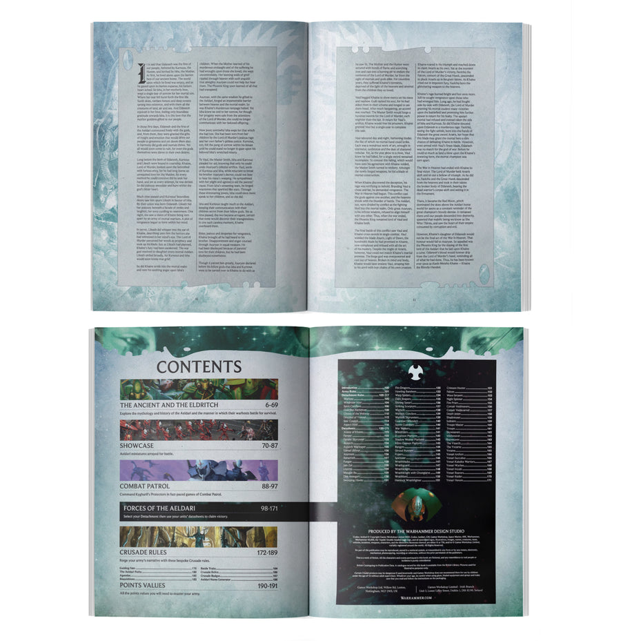 Codex: Aeldari (Inglés)
