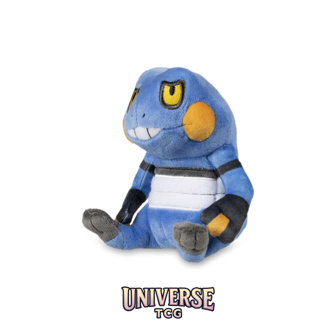 Croagunk Sitting Cuties Plush - 12.75 cm
