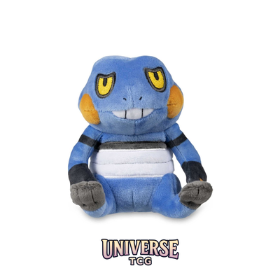 Croagunk Sitting Cuties Plush - 12.7 cm