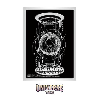 Digimon Card Game CS-SILVER Card Sleeves Official Card Sleeves Silver - English