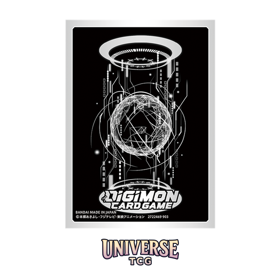Digimon Card Game CS-SILVER Card Sleeves Official Card Sleeves Silver - English