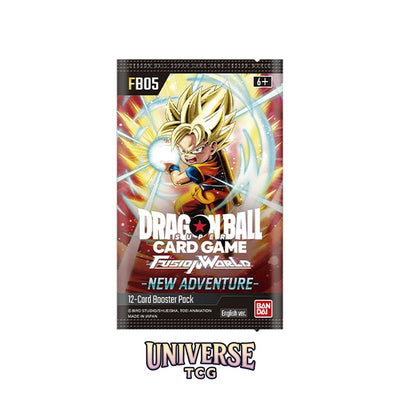 Dragon Ball Fusion World FB05 Booster Pack New Adventure - English