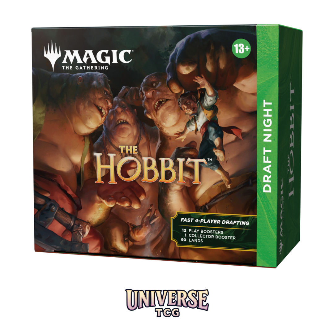MTG The Hobbit Draft Night Magic The Gathering English sealed Pick 2 Draft 4 players - Box Front