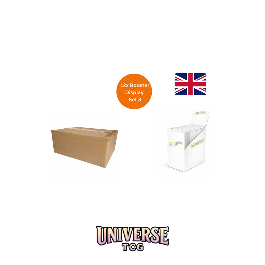 Naruto Mythos TCG: Set 3 Akatsuki 1st Edition Flowpack Case (EN)