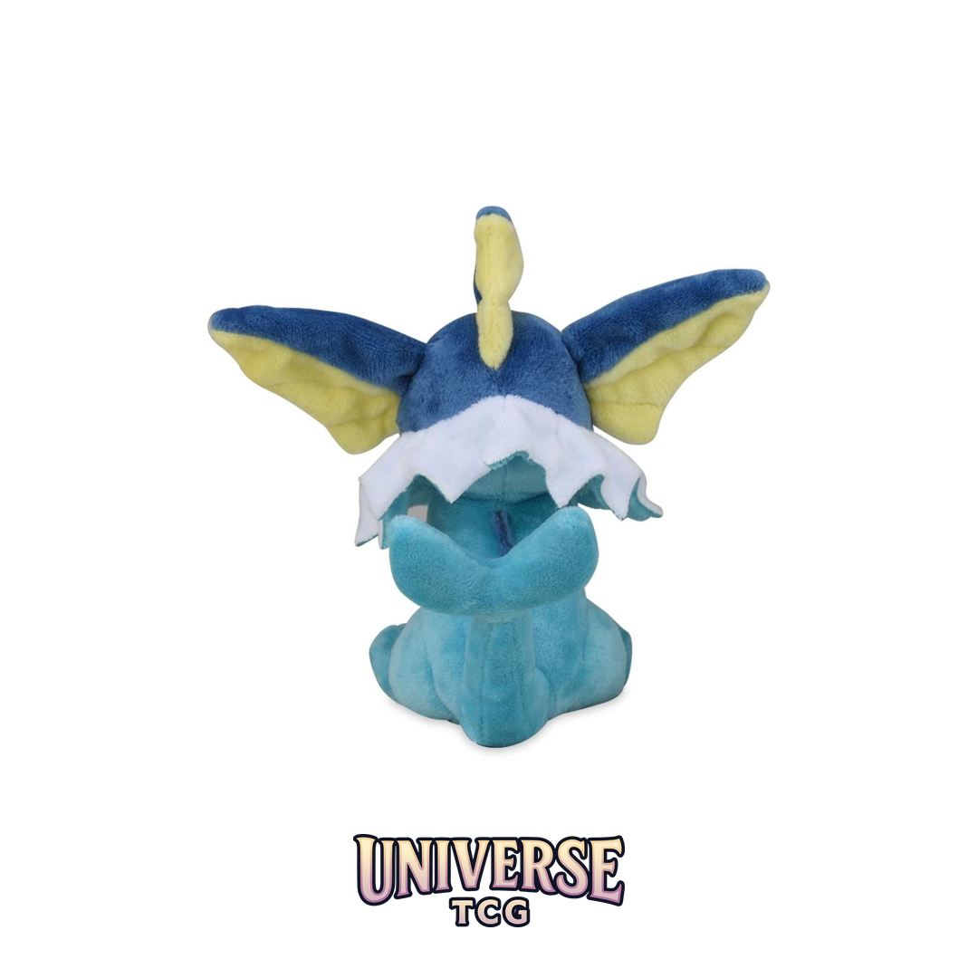 Vaporeon Sitting Cuties Plush - 15.2 cm