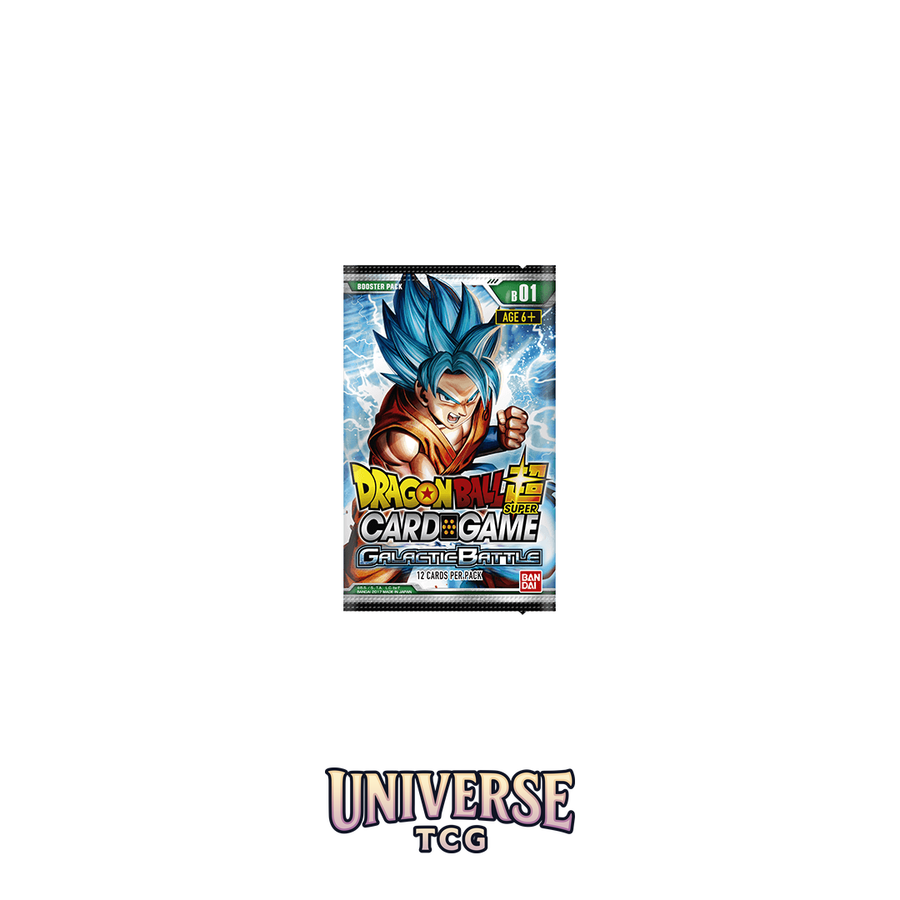 Dragon Ball Card Game Masters DBS-B01 Booster Pack Galactic Battle - English