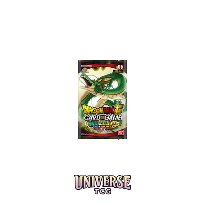 Dragon Ball Card Game Masters DBS-B05 Booster Pack Miraculous Revival - English