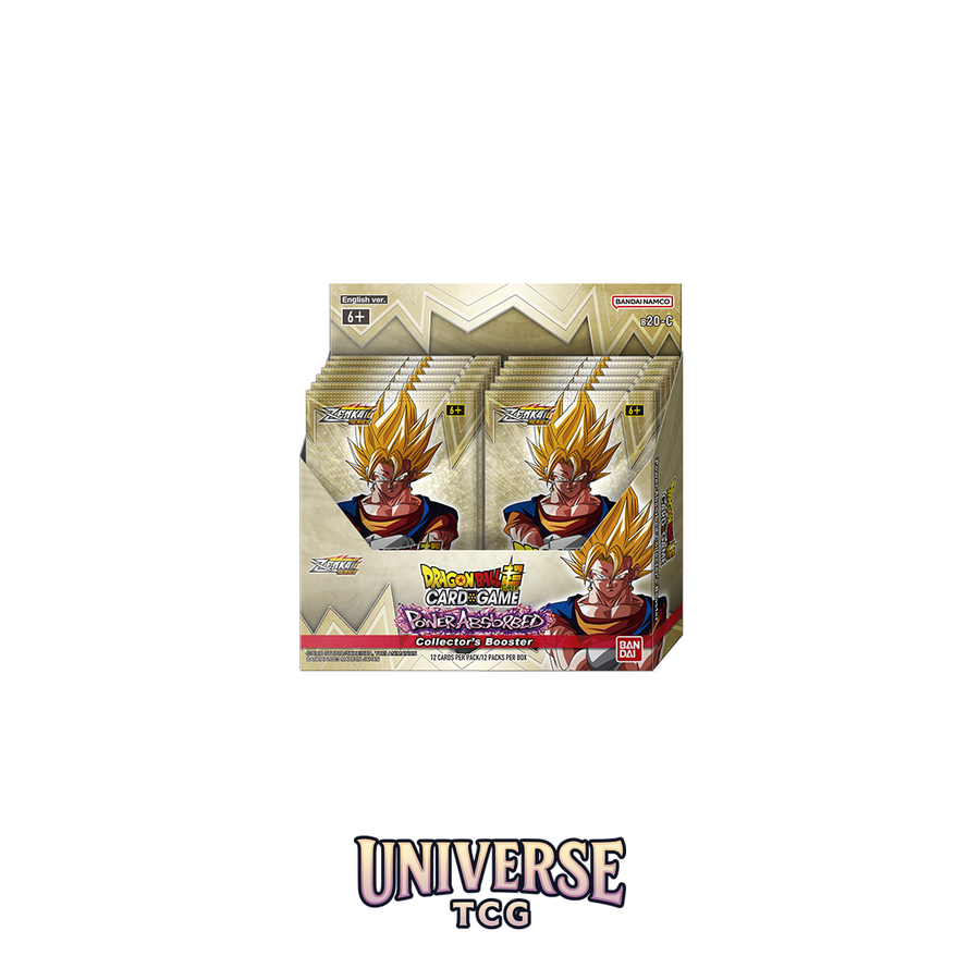 Dragon Ball Super Card Game DBS-B20C Booster Box Power Absorbed Collector's Booster - English