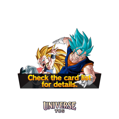 Dragon Ball Card Game Masters DBS-BE01 Expansion Set Mighty Heroes - English
