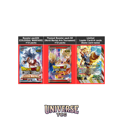 Dragon Ball Card Game Masters DBS-BOX03 Draft Box Draft Box 03 - English