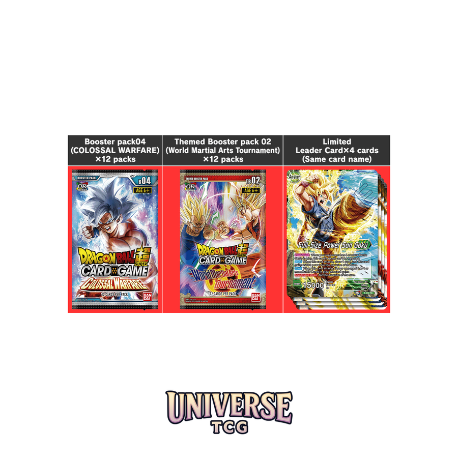 Dragon Ball Card Game Masters DBS-BOX03 Draft Box Draft Box 03 - English