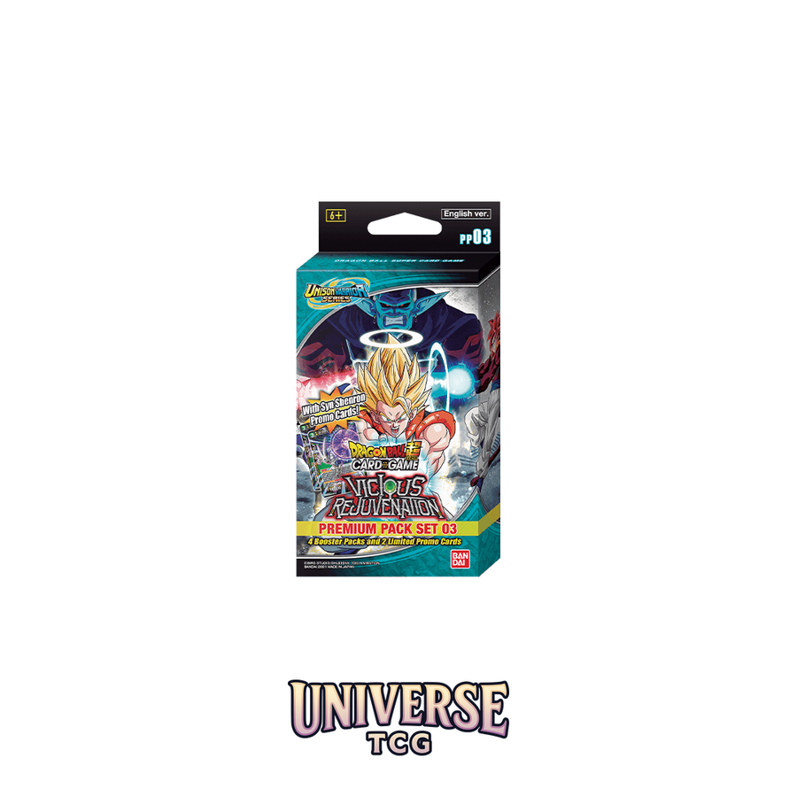 Dragon Ball Super Card Game DBS-PP03 Premium Pack Set Premium Pack Set 03 - English