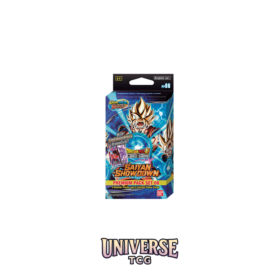 Dragon Ball Super Card Game DBS-PP06 Premium Pack Set Premium Pack Set 06 - English
