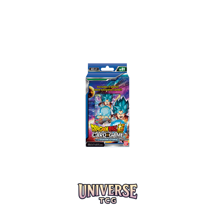Dragon Ball Card Game Masters DBS-SD01 Starter Deck The Awakening - English