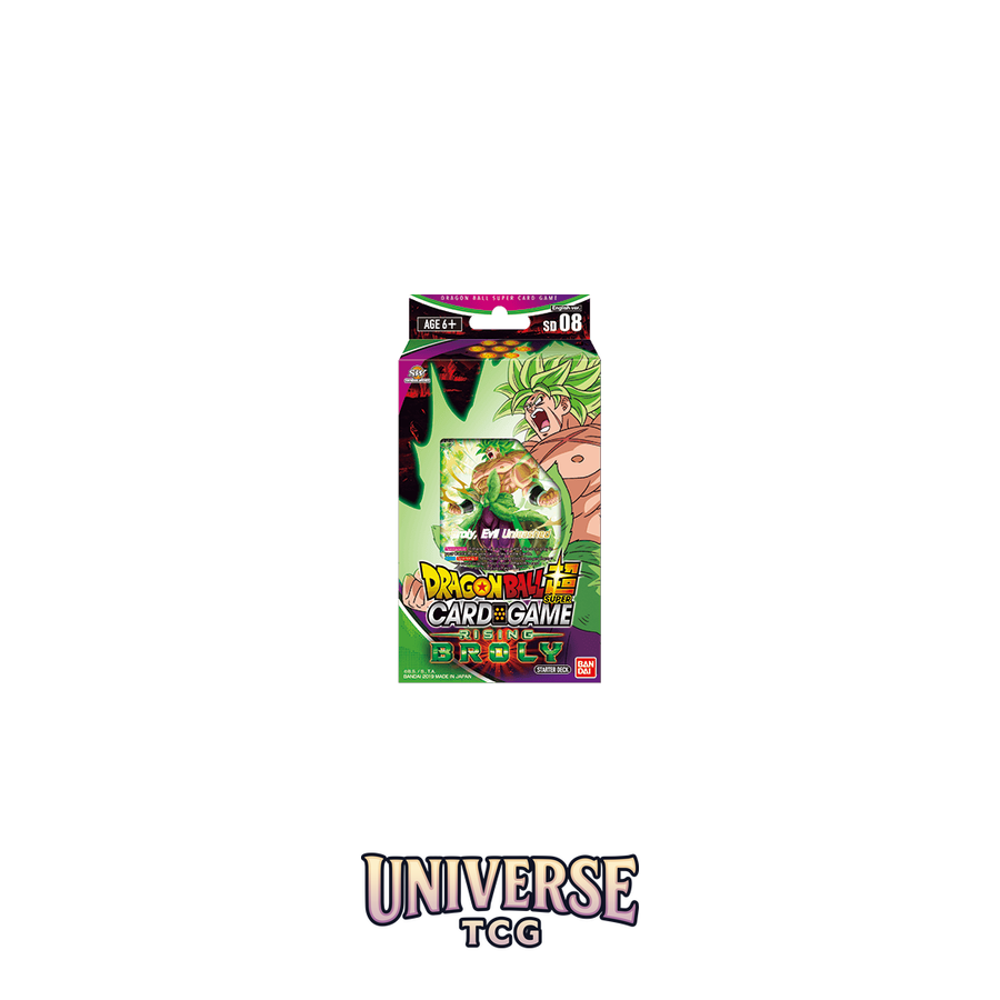 Dragon Ball Card Game Masters DBS-SD08 Starter Deck Rising Broly - English