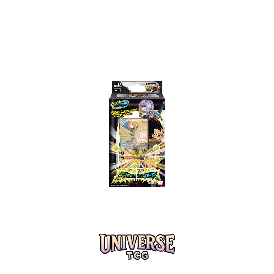 Dragon Ball Super Card Game DBS-SD14 Starter Deck Saiyan Wonder - English